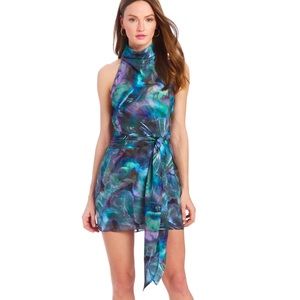 Amanda Uprichard Sandrine Dress in Black Pearl